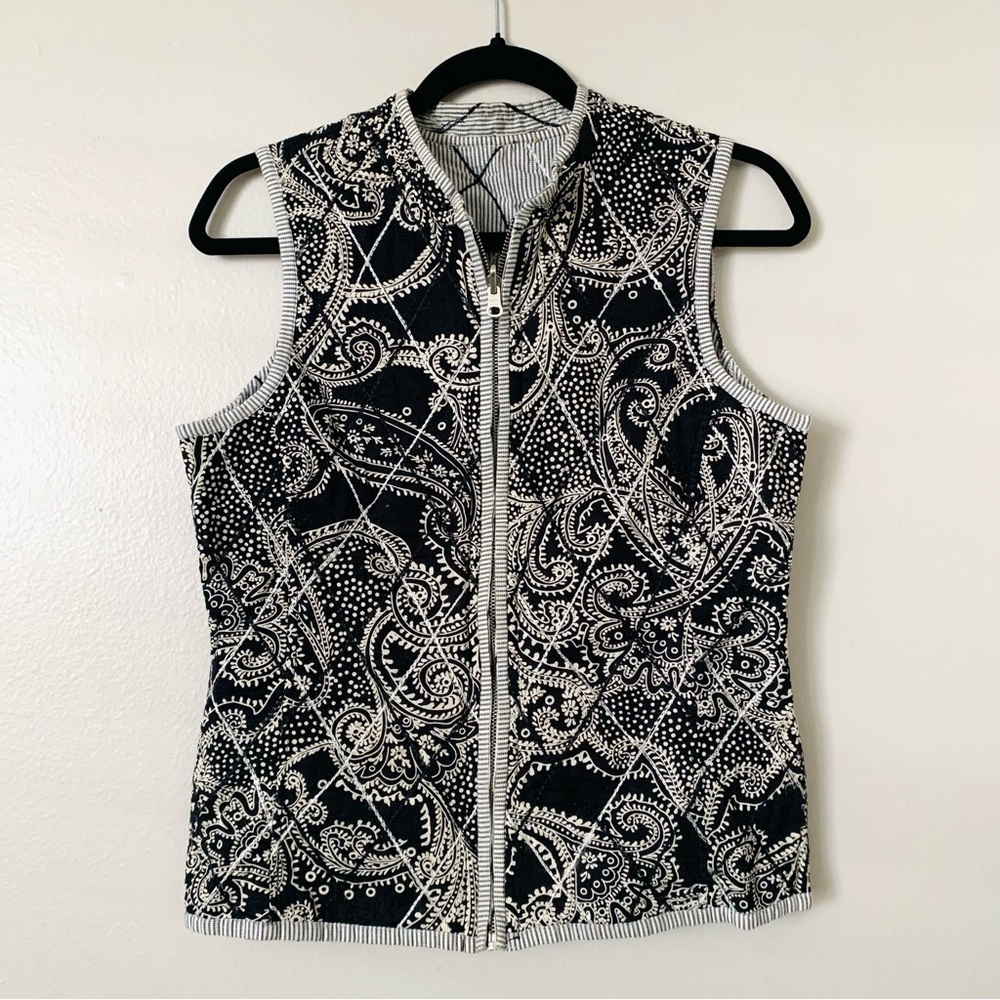 Provence Quilted Reversible Vest
